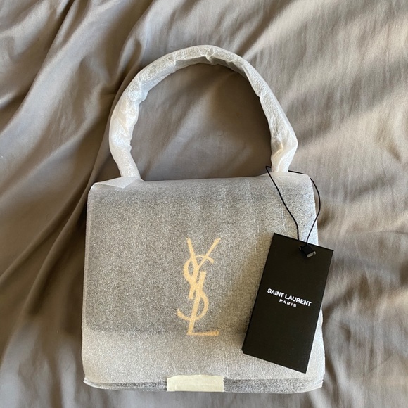 YSL Medium Vicky Lambskin Bag BNWT - Picture 3 of 10